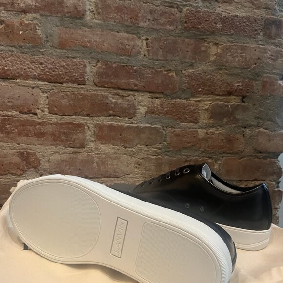 Lanvin - Leather Trainers - Size 43 EU - Picture 5 of 10